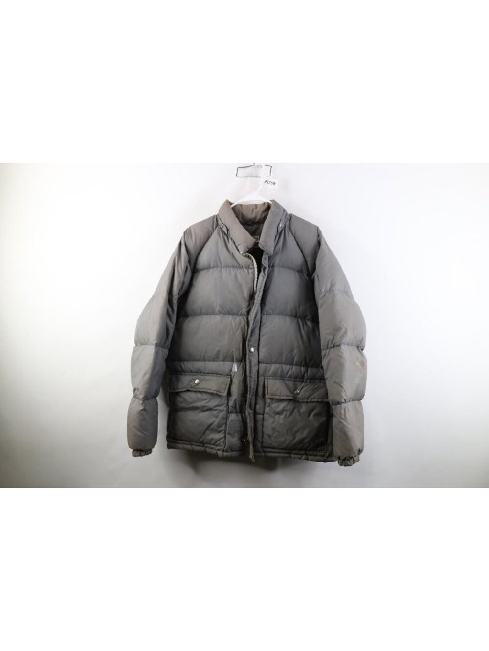 AS IS Vtg 70s Streetwear Mens Large Thrashed Duck Feather Down Puffer Jacket